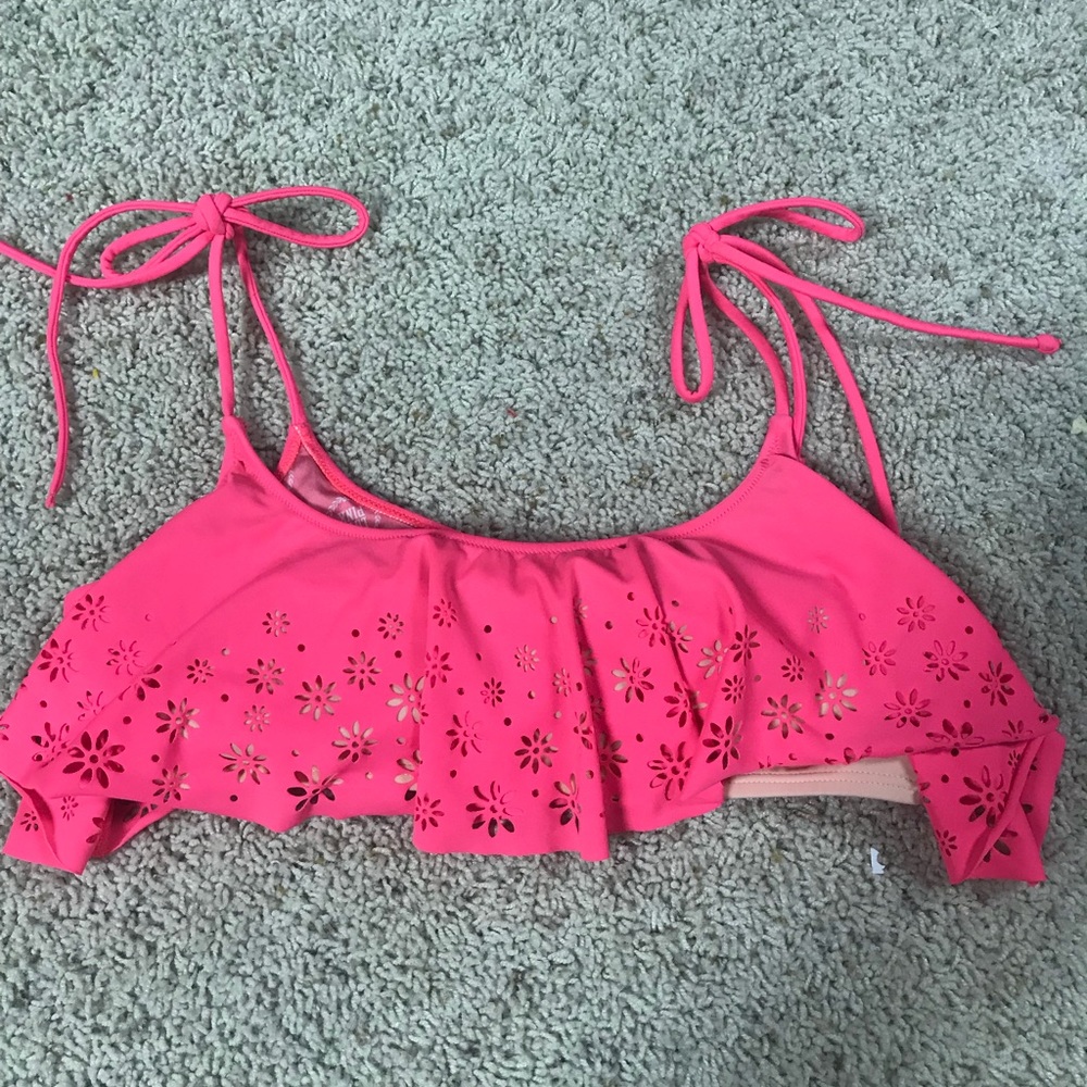 Neon pink Victoria’s Secret PINK bikini top